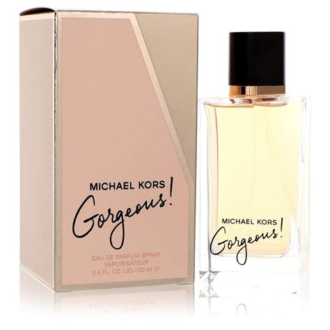 michael kors gorgeous eau de parfum spray|michael kors perfume 3.4 oz.